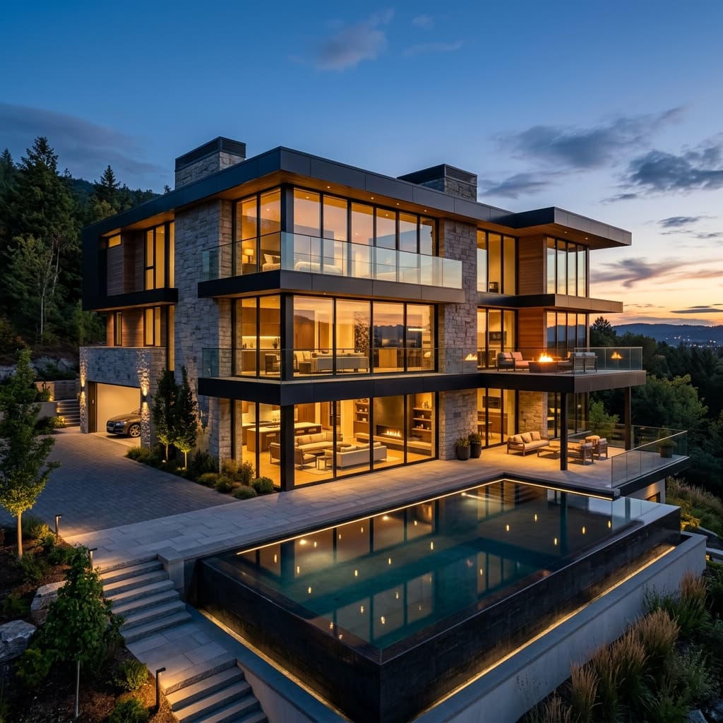 Luxury architectural design