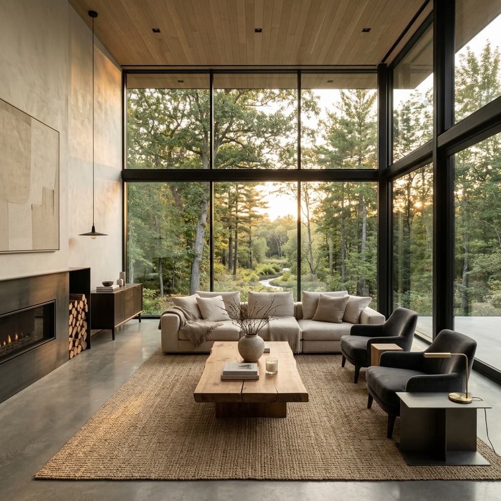 Luxury interior detail